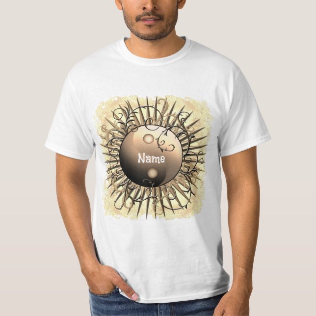 Camiseta Swirl Yin Yang  (Frente)