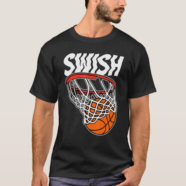 Camiseta SWISH Street Basball Hoops Urban 3 Point Shoote (Frente)