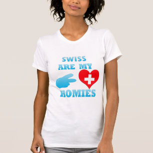 Camiseta Swisss é meu Homies