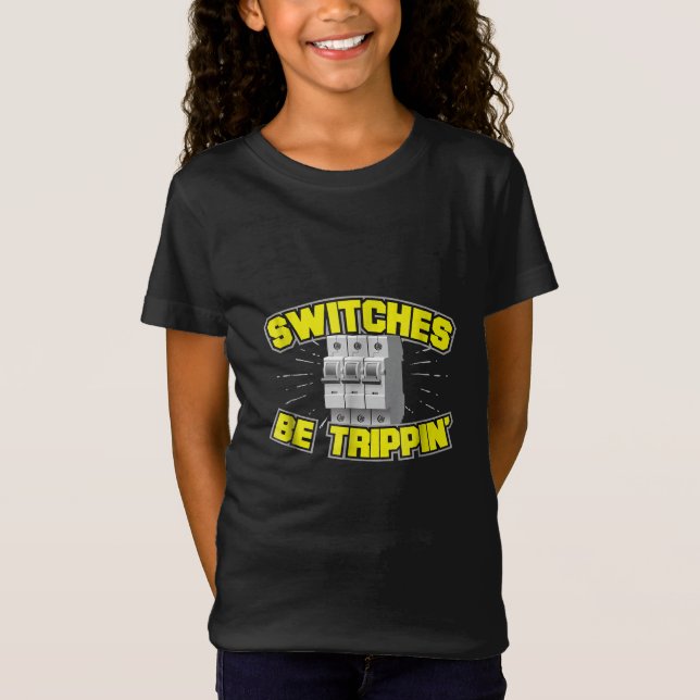 Camiseta Switches Sejam Presente Elétrico Trippin (Frente)