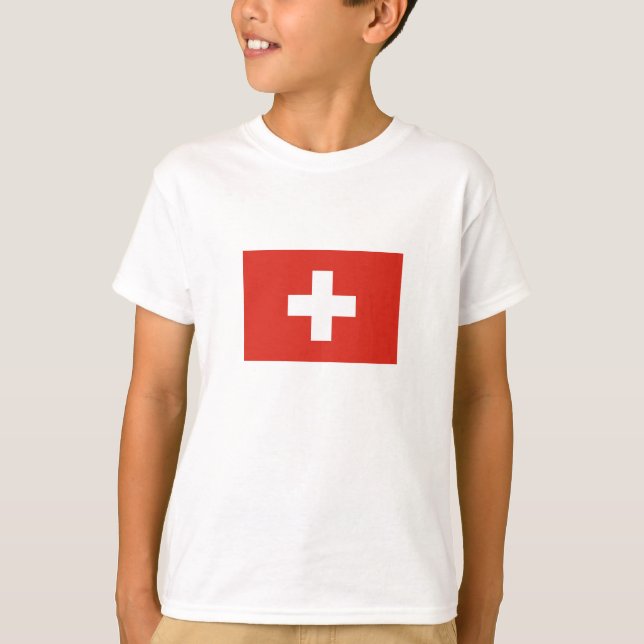 Camiseta Switzerland Flag (Frente)
