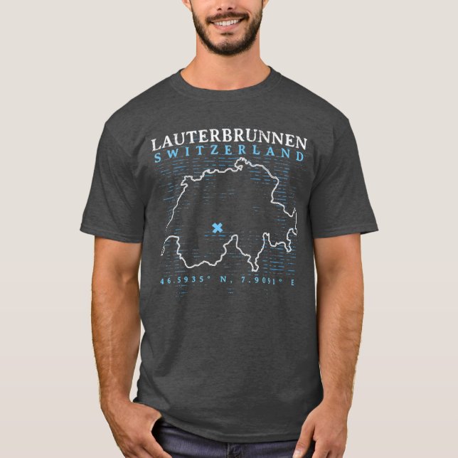 Camiseta Switzerland Lauterbrunnen (Frente)
