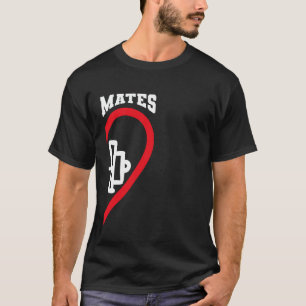 Camiseta Swole Mates Corta Workout Correspondente Casais Va