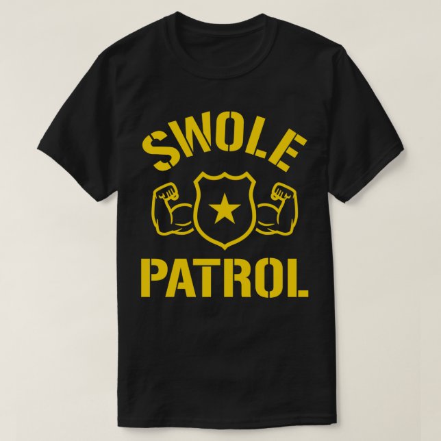 Camiseta Swole Patrol (Frente do Design)