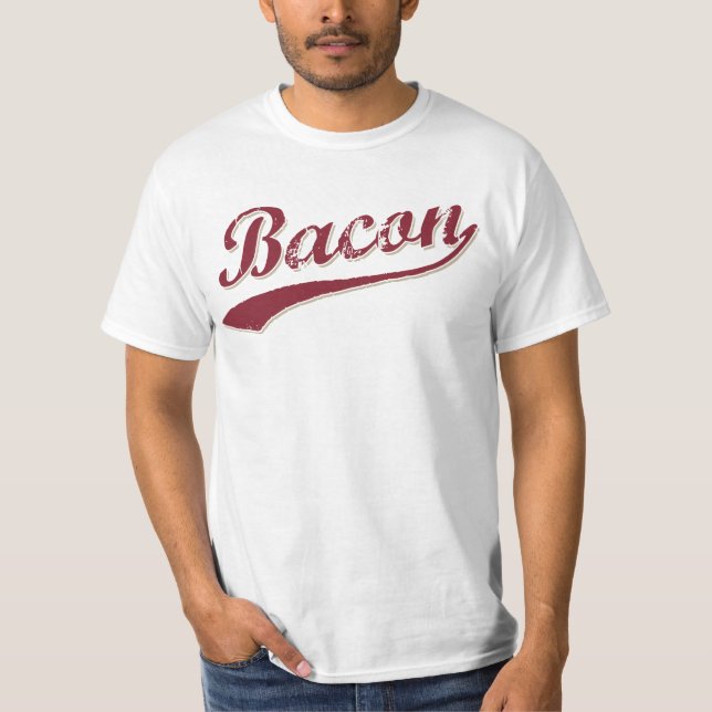 Camiseta Swoosh do bacon (Frente)