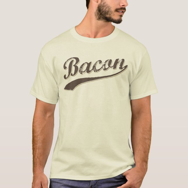 Camiseta Swoosh do bacon (Frente)