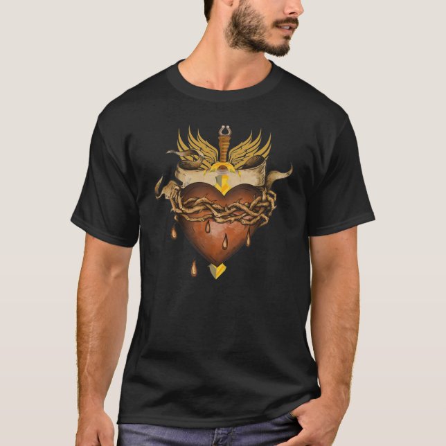Camiseta Sword & Heart Tee (Frente)