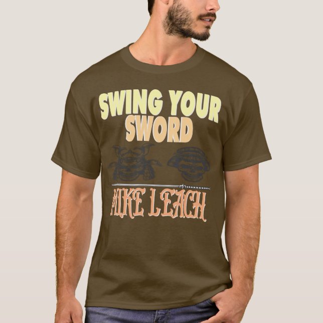 CAMISETA SWORD MIKE LEACH (Frente)