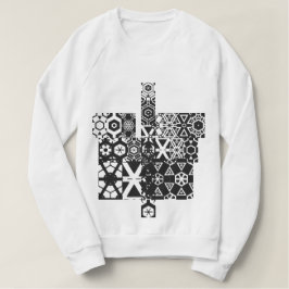 Camiseta Sxisma Fashion Sweatshirt Raglan, de uso feminino