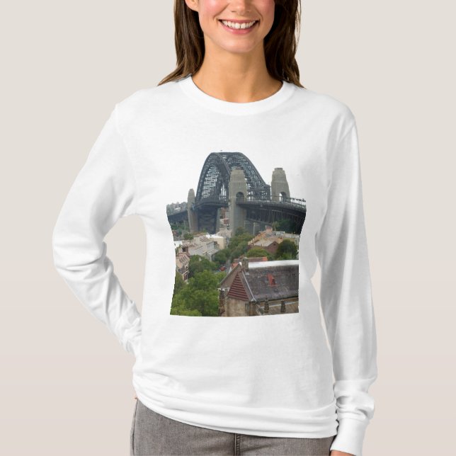 Camiseta Sydney, Austrália. Harbour Bridge. (Frente)