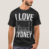 Sydney Austrália - Viagem do mapa Skyline City