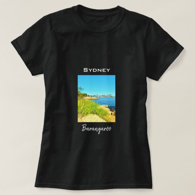 Camiseta Sydney Barangaroo - viagem cênico (Frente do Design)
