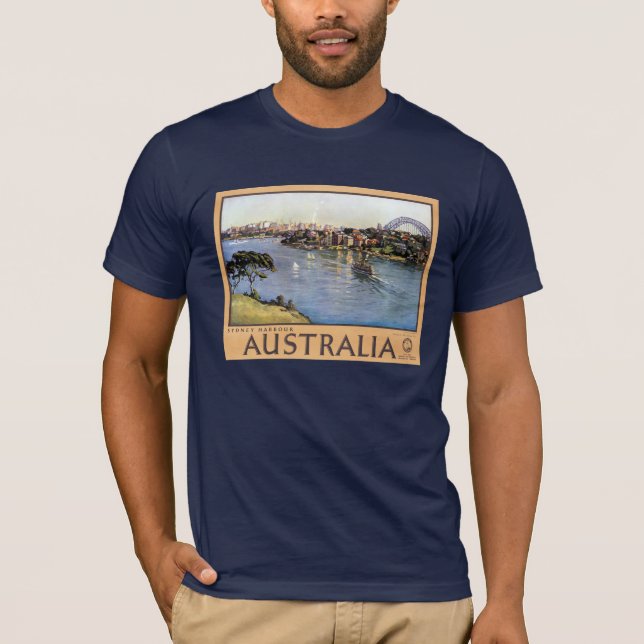 Camiseta Sydney Harbor Austrália (Frente)