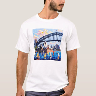 Camiseta Sydney Harbor Vibrance Tee