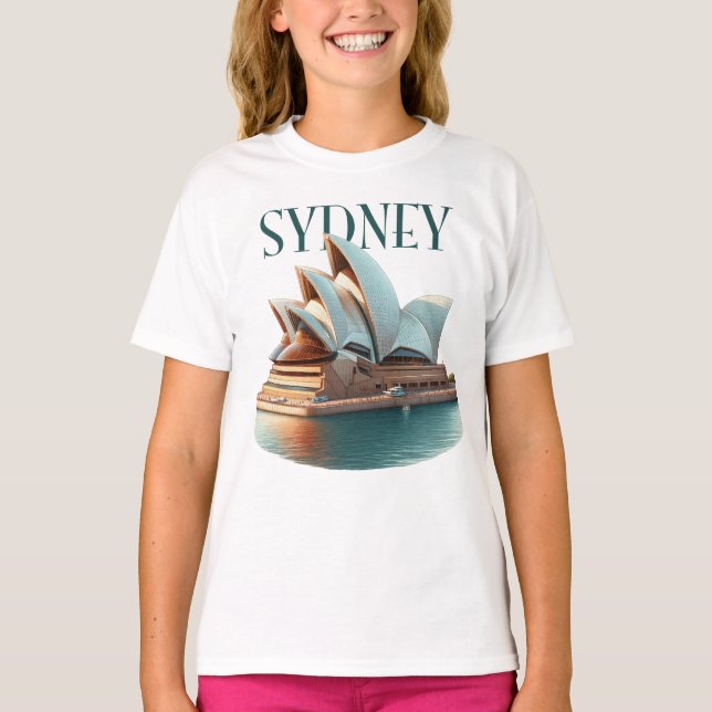 Camiseta Sydney Opera House Austrália (Frente)