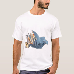 Camiseta Sydney Opera House em Lace Padrões