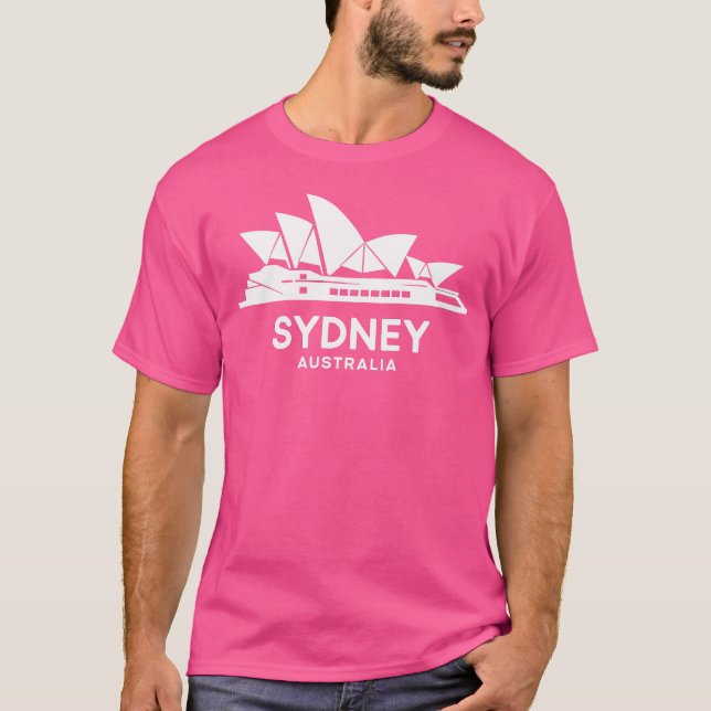 Camiseta Sydney Opera House Iconic Austrália Landmark Sydne (Frente)