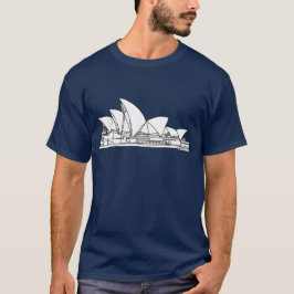 Camiseta Sydney Opera House Souvenir Austrália
