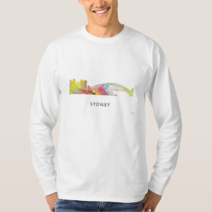 CAMISETA SYDNEY, SKYLINE WB1-2 DE NSW AUSTRÁLIA