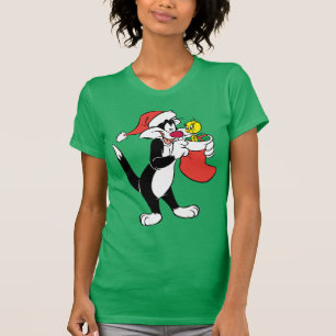 Camiseta Sylvester Cat com Stocks