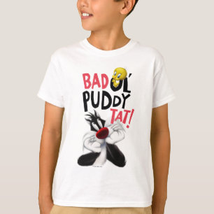 Camiseta SYLVESTER™ & TWEETY™- Gato Fodão