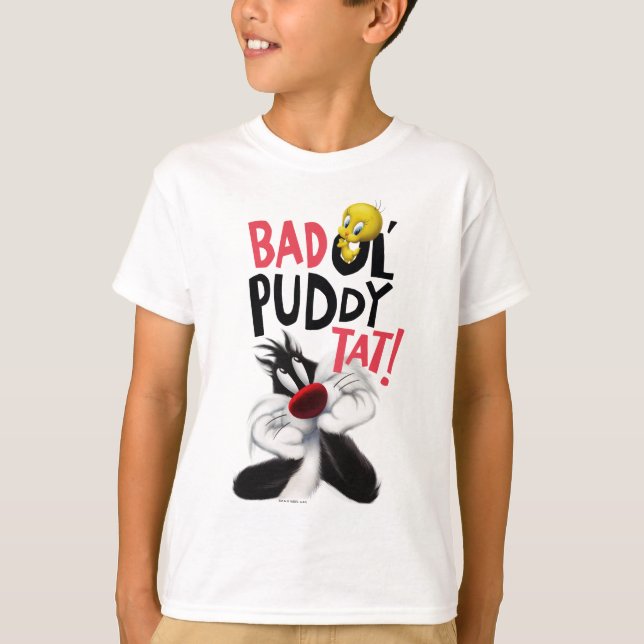 Camiseta SYLVESTER™ & TWEETY™- Gato Fodão (Frente)
