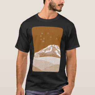 Camiseta Syme Hut Mount Taranaki