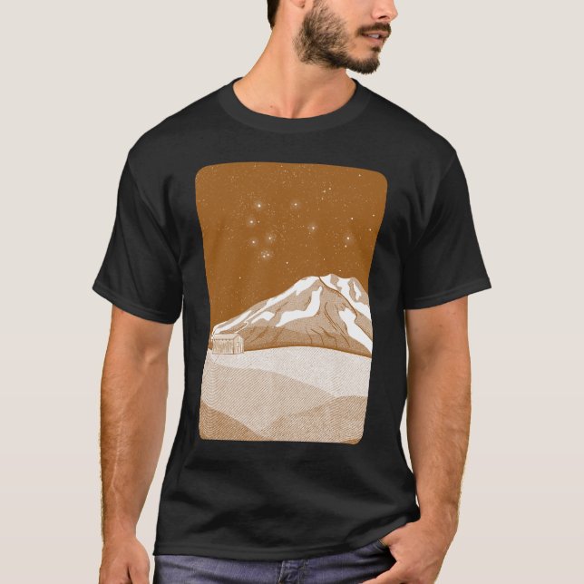 Camiseta Syme Hut Mount Taranaki (Frente)