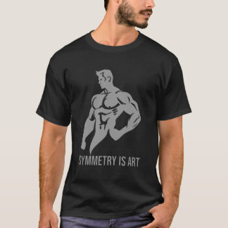Camiseta Symmetry Is Art Golden Era Bodybuilding Motivation