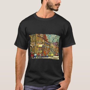 CAMISETA SYNAGOGA DA RUA BAGG MONTREAL E JOGO DE HÓQUEI