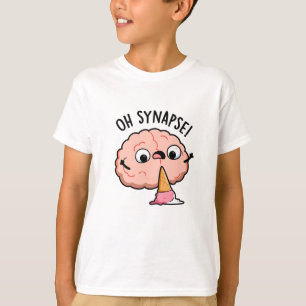 Camiseta Synapse Funny Brain Pun
