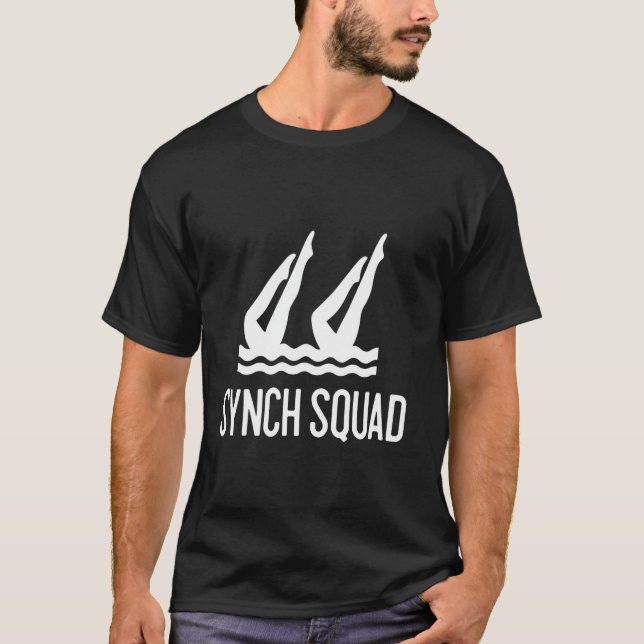 Camiseta Sync Squad Legal Team Design para Sync Swimmer (Frente)