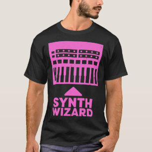 Camiseta Synth Wizard Synthesizer Music Producer