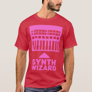 Camiseta Synth Wizard Synthesizer Music Producer