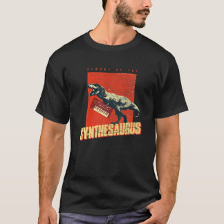 Camiseta Synthesaurus Analog Synthesizer ADSR