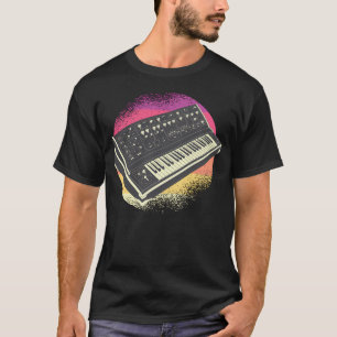 Camiseta Synthesizer Electronic Music Banda Music