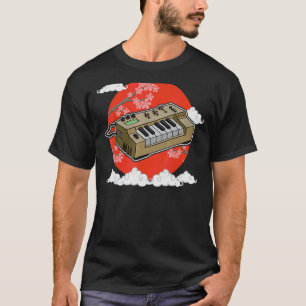 Camiseta Synthesizer Synth - Músicos Eletrônicos do Teclado