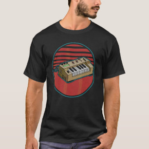 Camiseta Synthesizer Synth - Músicos Eletrônicos do Teclado