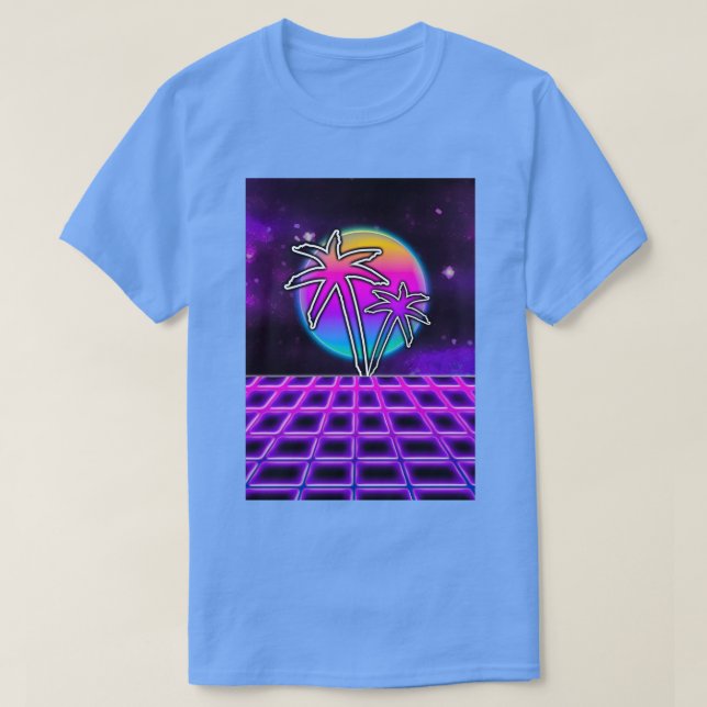 Camiseta Synthwave (Frente do Design)