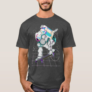 Camiseta Synthwave 90s Art Retro Vaporwave Skateboard As