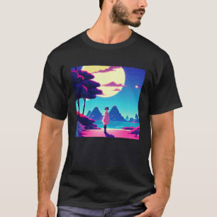 Camiseta Synthwave outrun retrowave futuresynth ficção cien