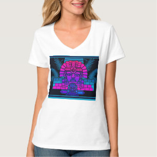 Camiseta Synthwave Pharaoh
