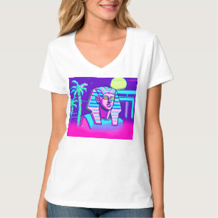 Camiseta Synthwave Pharaoh
