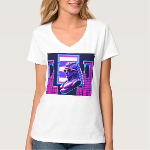 Camiseta Synthwave Pharaoh