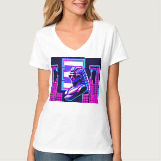Camiseta Synthwave Pharaoh