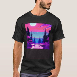 Camiseta Synthwave ultrun retrowave futuresynics sci 9