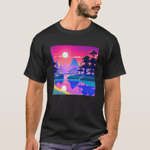 Camiseta Synthwave ultrun retrowave futuresynth sci fi 11