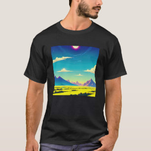 Camiseta Synthwave ultrun retrowave futuresynth sci fi 15