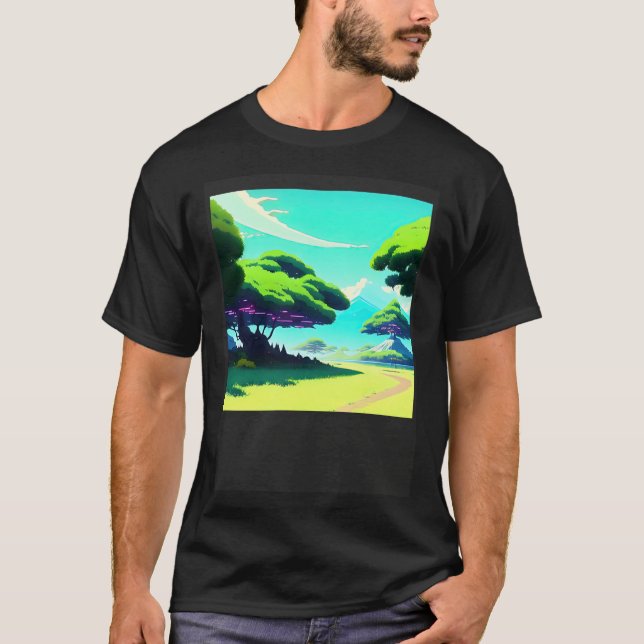 Camiseta Synthwave ultrun retrowave futuresynth sci fi 16 (Frente)