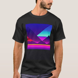 Camiseta Synthwave ultrun retrowave futuresynth sci fi 50